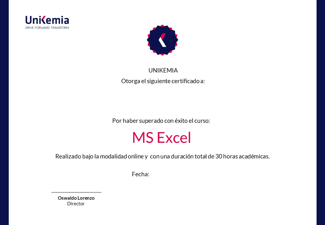 Certificado-Curso-MS-Excel