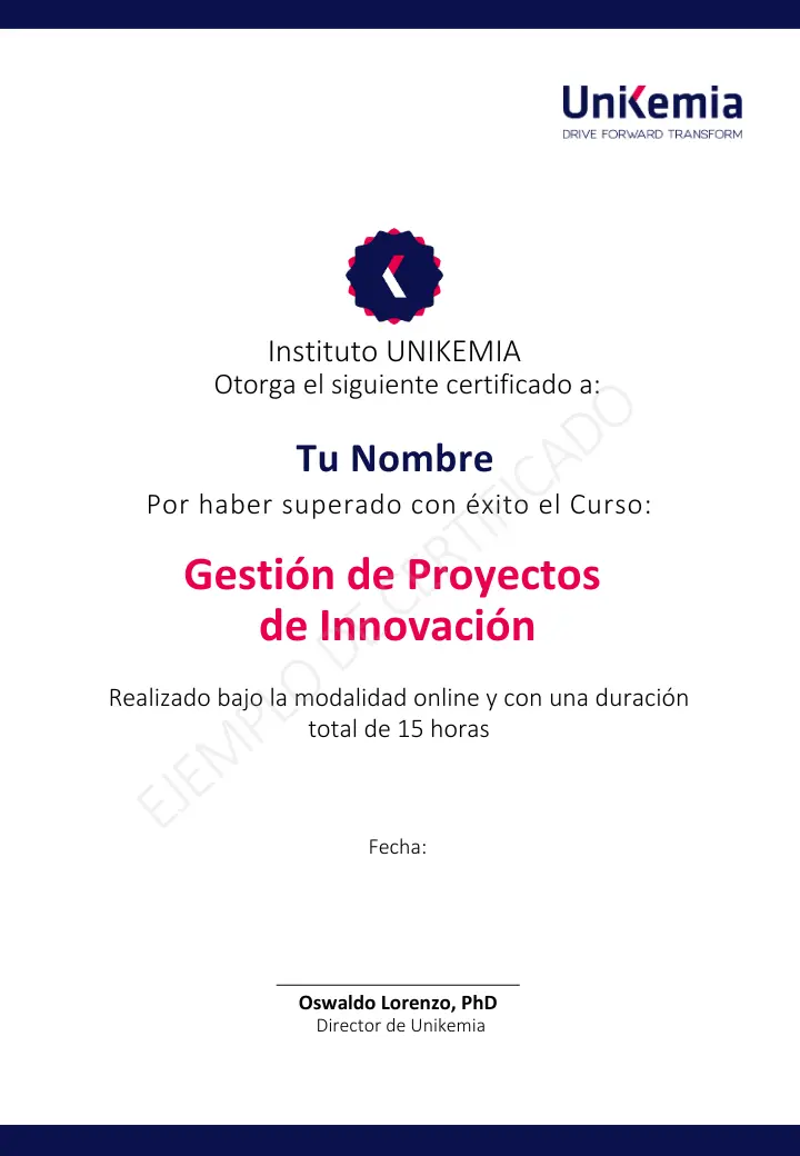 Gestión de Proyectos de Innovación (1)