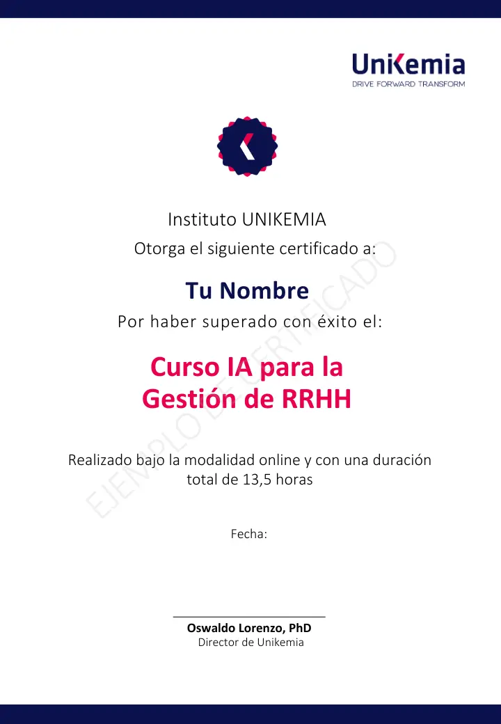 IA para la Gestión de RRHH